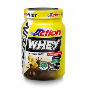 Pro Action Whey Protein 900gr- Σοκολάτα-Μπανάνα DRIMALASBIKES